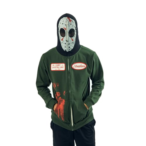 Amazon.com: Bioworld Friday The 13th Jason Long Sleeve Men's Green